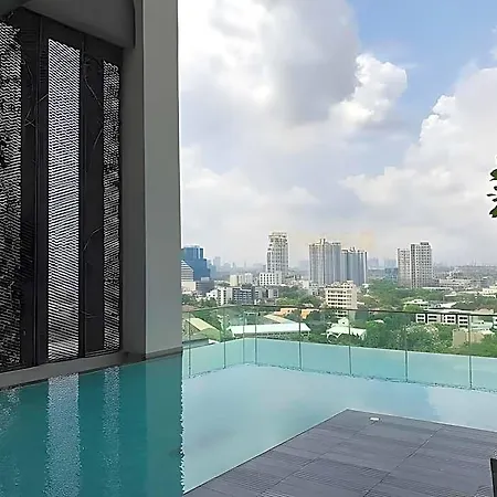 Upscale Loft 3 Mins To Bts Thonglo